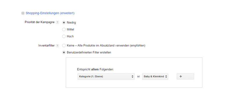 Tutorial Google Shopping Kampagne Erstellung 3