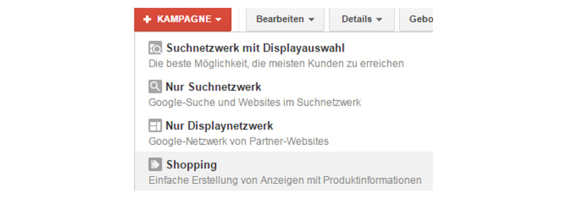Tutorial Google Shopping Kampagne Erstellung